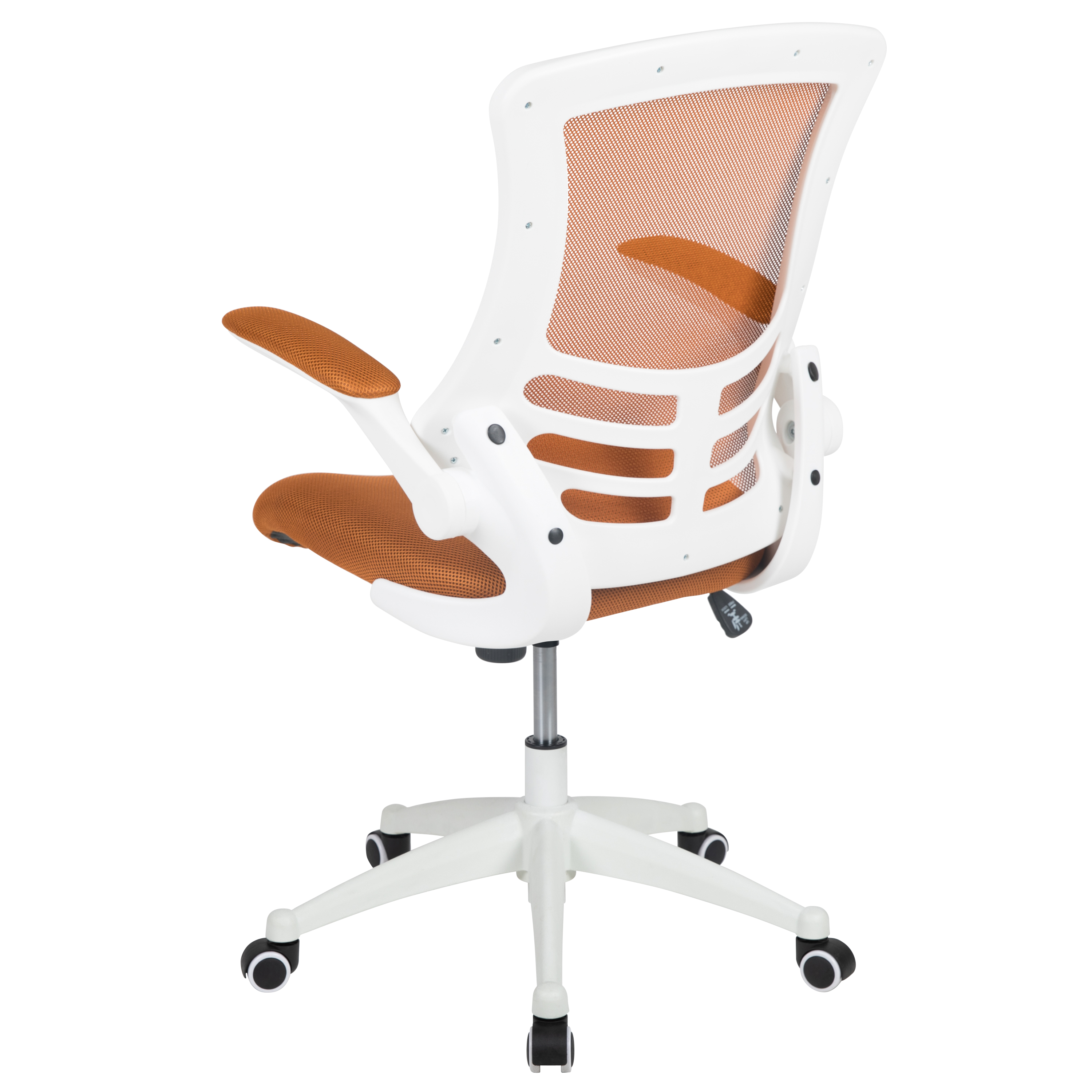 MidBack Mesh Swivel Ergonomic Task Office Chair with FlipUp Arms eBay